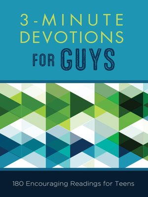 cover image of 3-Minute Devotions for Guys